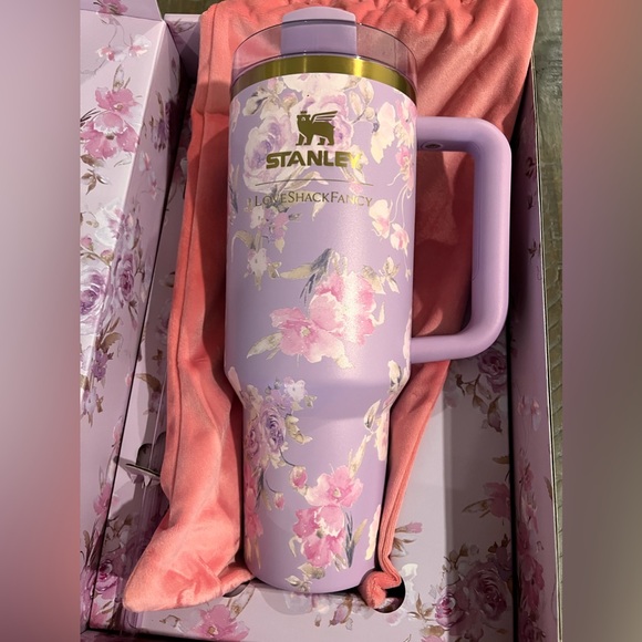 BNIB The Stanley X LoveShackFancy Quencher | 40 Oz in Happy Thoughts - Picture 4 of 4